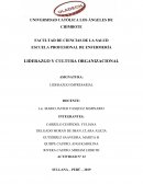 Liderazgo y cultura organizacional