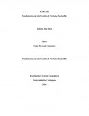 Fundamento para la Gestión de Turismo Sostenible