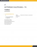 Elaboración de objetivos y presentación de fotografía