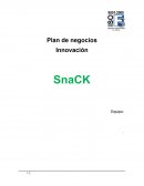 Plan de negocios Innovación SnaCK