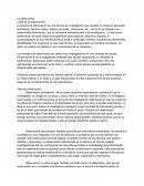 La observación ¿Qué es la observación?