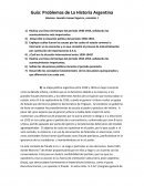 Guía: Problemas de La Historia Argentina