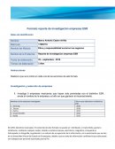 Reporte de investigación ESR