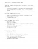 Análisis del conflicto: Violencia ejercida por los cárteles de droga y grupos delincuenciales