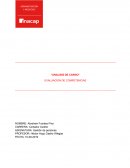 Analisis de cargo. Evaluacion de competencias
