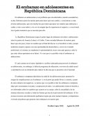 Embarazo en adolescentes en República Dominicana