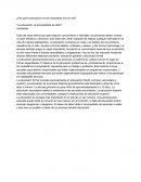 ¿Por qué la educación es tan importante hoy en día?