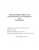 Código Enigma.El Escarabajo de oro. Una mente Brillante