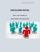 ENSAYO SOBRE LA INFLUENCIA SOCIAL