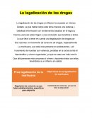 La legalización de las drogas en México