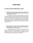 El cambio cultural de Matsushita y Japón
