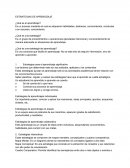 Estrategias de aprendizaje