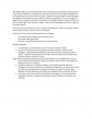 La teoría Weberiana y sus dilemas