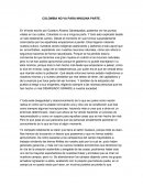 COLOMBIA NO VA PARA NINGUNA PARTE