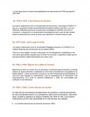 Hechos más significativo de cada sexenio de 1970 al presente