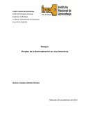 Ensayo sobre la Automatización de Almacenes (MERCADONA)