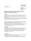 Resistencia a la rotura por tracción y elongación de papel y Cartulina (con probador tipo péndulo)