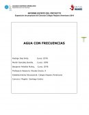 Agua con frecuencias