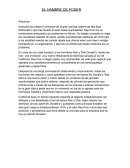 EL HAMBRE DE PODER . Mc Donald’s