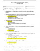 Evaluación yo antes de ti