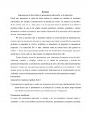 Importancia de desarrollar un pensamiento alternativo en la educación