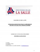 ESTRATEGIAS DOCENTES PARA UN APRENDIZAJE SIGNIFICATIVO DE NIVEL MEDIO SUPERIOR