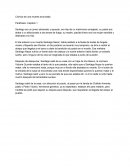 Paráfrasis del capítulo 1 de crónica de una muerte anunciada