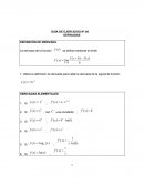 GUÍA DE EJERCICIOS Nº 05 DERIVADAS
