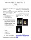 PREINFORME CONCURSO INTERNO