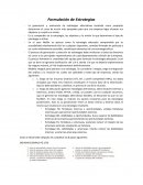 Formulación de Estrategias