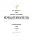 IMPLEMENTACIÓN DE UN SISTEMA DE BASE DE DATOS MEDIANTE PHP Y MYSQL