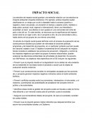 Impacto social con los estudios de impacto ambiental