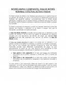 INTERÉS SIMPLE Y COMPUESTO, TASA DE INTERÉS NOMINAL Y EFECTIVA, ACTIVA Y PASIVA
