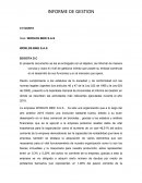 INFORME DE GESTION WORLDS BIKE S.A.S