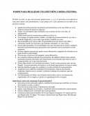 PASOS PARA REALIZAR UNA REUNIÓN CASERA EXITOSA