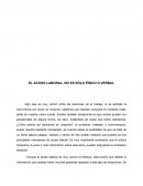 EL ACOSO LABORAL, NO ES SÓLO FÍSICO O VERBAL