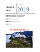 Historia y geografía . Imperio inca