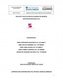 PROYECTO APLICACIÓN DE CADENAS DE MARKOV GESTIÓN ESTRATEGICA S.A