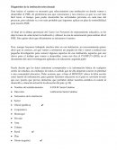 Diagnóstico de la institución seleccionada