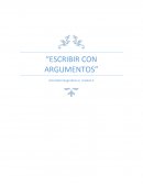 Escribir con argumentos