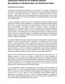 Investigacion s.down y sexualidad