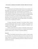 Ensayo de observación del contexto escolar