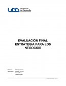 ANALISIS ESTRATEGICO DE PERÚ MODELO DIAMANTE