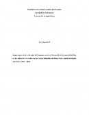 Importancia de lenguaje en niños 3 4 años