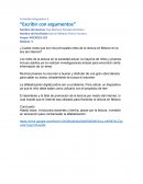 Actividad integradora 2. Escribir con argumentos