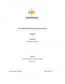 ANALISIS DE PIB (Producto Interno Bruto)