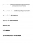 Las TIC en el aprendizaje de la matemática