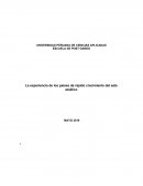 La experiencia de los países de rápido crecimiento del este asiático