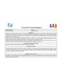 Evaluación psicopedagogica. Embarazo
