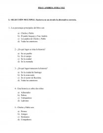 Preguntas prueba Fray Andres. Página 1